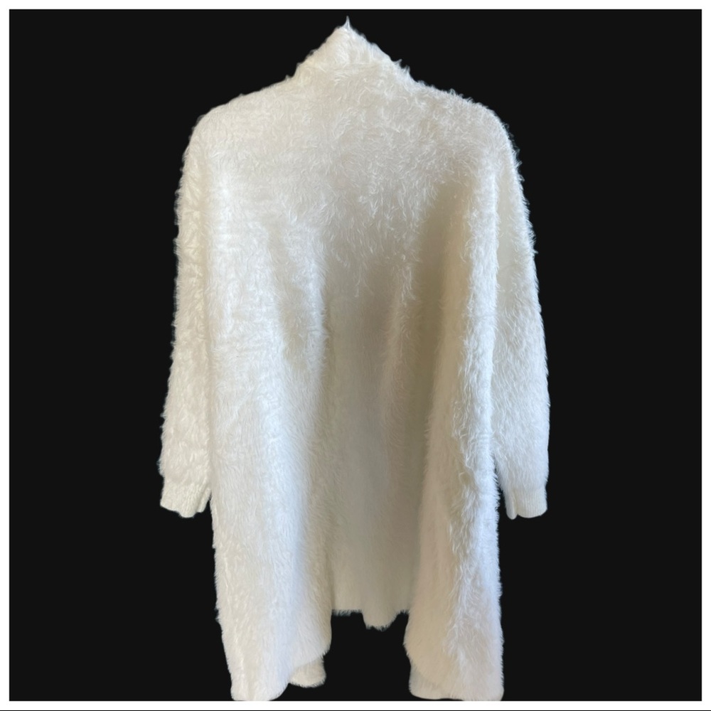 🌺 The Lukah Long Teddy Bear Soft Cardigan Sweater - Picture 8 of 11